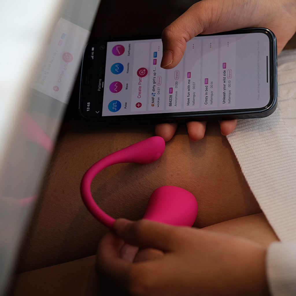 3 Bluetooth Remote Controlled Vibrator